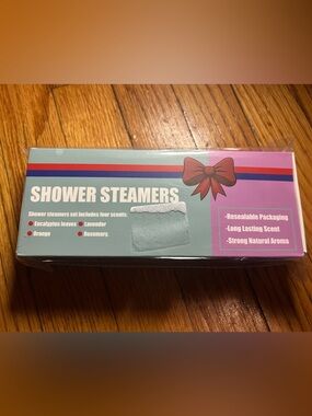 Box of EIGHT 1 oz. Natural Aromatherapy Shower Steamers